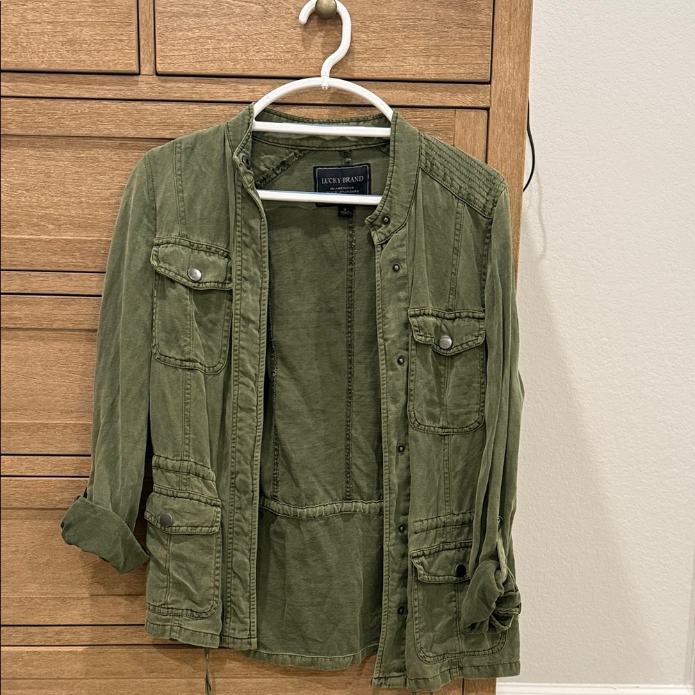 Lucky Brand Green Utility Jacket